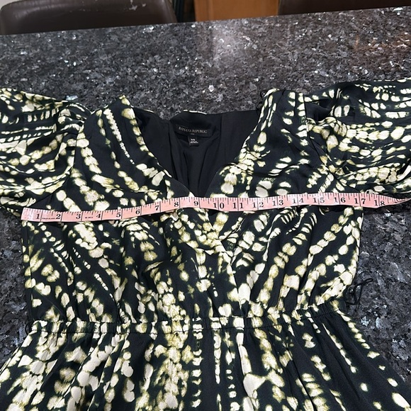 Banana Republic factory BLOUSON MAXI DRESS - Picture 4 of 7